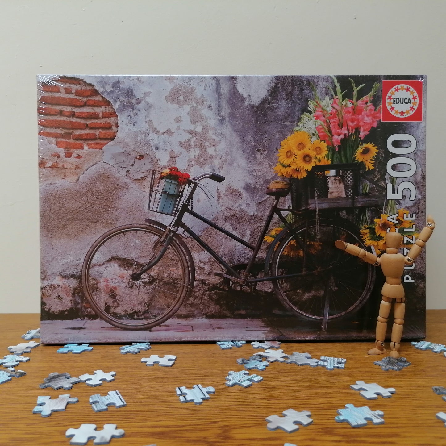 Bicicleta con Flores