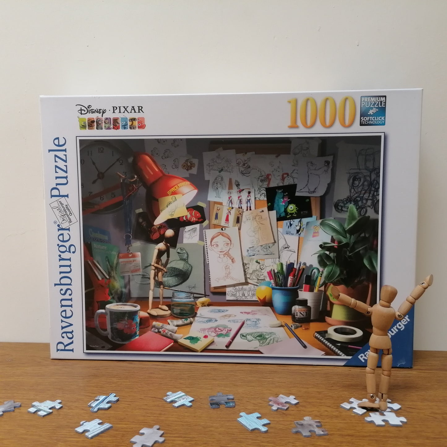 The Artist's Desk Puzzle Pixar